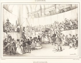 Mascarade, c. 1831.