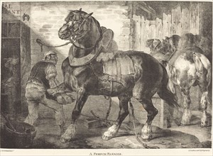 A French Farrier, 1821.