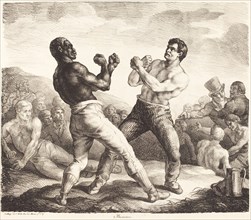 Boxeurs (The Boxers), 1818.