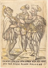 Gantz loblich Pfeiffen wir all drei avs der Mvsic: Schon Melodey, c. 1580.