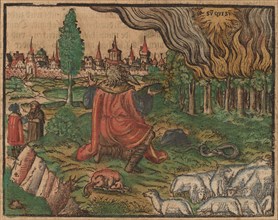 Moses and the Burning Bush, c. 1500.