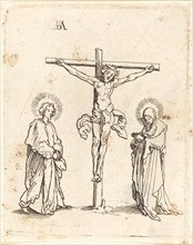 The Crucifixion with the Virgin and Saint John.