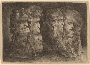 Grotesque Heads, 1638.
