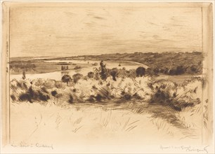 The Seine at Quilleboeuf (La Seine a Quilleboeuf), 1890.