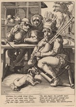 The Bagpipe Must Be Filled, c. 1592.