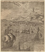 Naval Battle in the Straits of Messina, 1561.