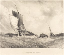 Retour au port, 1833.