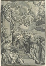 Mystic Marriage of Saint Catherine, 1740.