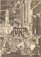 The Marriage at Cana [right plate], 1740.