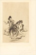 Spanish Scene (Scène espagnole), 1863.
