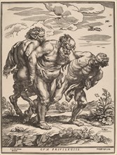 Silenus Accompanied by a Satyr and a Faun, 1635.