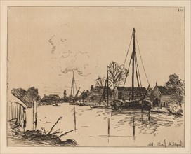 The Canal (Le Canal), 1862.
