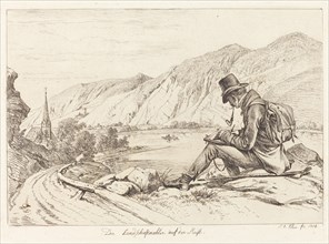 Der Landschaftmaler auf der Reise (The Landscape Painter on Tour), 1814.