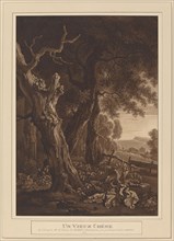 Ancient Oaks in a Landscape, 1792.