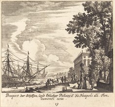 Ships, Fondamenti Novi, Naples, 1681.