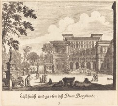 Borghese Palace and Gardens, 1681.