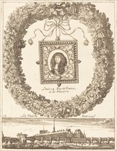 La veue du Pont Neuf; Louis XIV Roy de Franceet de Navarre, probably 1665.