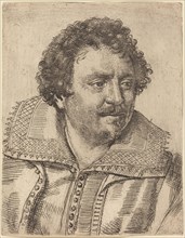 A Man with a Moustache and Goatee, Facing Right, 1620s.