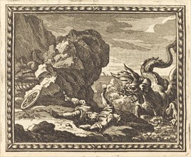 Hippolytus and the Sea Monster, published 1676.
