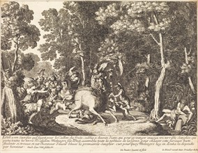 Atlanta and Meleager Hunting the Boar of Calydon.