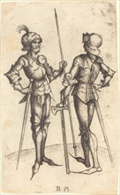 Two Men in Armour, c. 1480/1490.