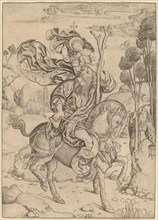 Saint Christopher on Horseback, c. 1490.