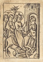 Christ's Entry into Jerusalem [left], c. 1450/1460.