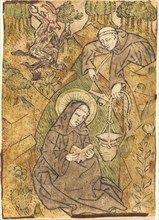 Saint Benedict and the Monk Romanus, c. 1440/1450.