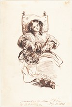Sketch of a Woman, 1828.