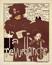 Affiche pour la "Revue Blanche"., c1896. [Publisher: Imprimerie Chaix; Place: Paris]