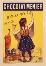 Affiche pour le "Chocolat Menier"., c1896. [Publisher: Imprimerie Chaix; Place: Paris]