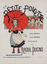 Affiche pour l'opérette "la Petite Poucette"., c1898. [Publisher: Imprimerie Chaix; Place: Paris]