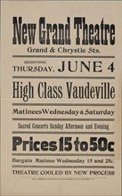 High class vaudeville, c1900 - 1919 (?). [Publisher: John H. Springer; Place: N.Y.]
