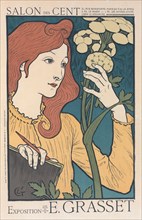 Affiche pour l' "Exposition E. Grasset" au Salon des Cent., c1898. [Publisher: Imprimerie Chaix; Place: Paris]