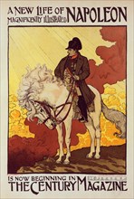 Affiche pour "The Century Magazine", "Napoléon"., c1898. [Publisher: Imprimerie Chaix; Place: Paris]
