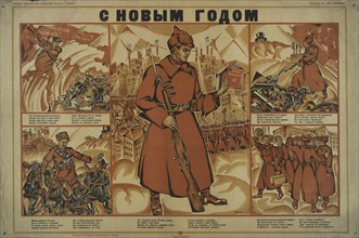 Happy New Year, 1918. Creator: Nikolay Nikolaevich Kogout.