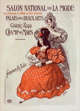 Affiche pour le "Salon de la Mode"., c1900. [Publisher: Imprimerie Chaix; Place: Paris]