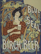 Blue Seal birch beer, c1895 - 1917.
