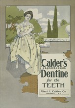 Calder's saponaceous dentine for the teeth, c1895 - 1917.