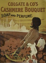 Colgate & Co's cashmere bouquet soap and perfume, c1897.