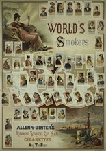 World's smokers, c1895 - 1917.