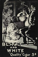 Black & White 'quality' cigar, c1895 - 1917.