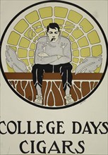 College days cigars, c1895 - 1917.
