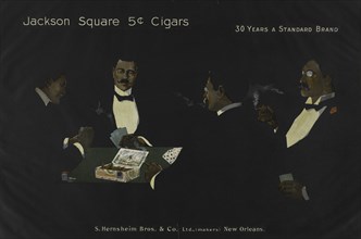 Jackson square 5¢ cigars, c1899.