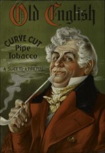 Old english curve cut pipe tobacco, c1899.
