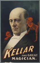 Kellar the Great Magician, c1894. [Publisher: Strobridge Litho Co.; Place: Cincinnati, Ohio]