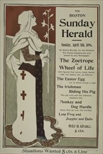 The Boston Sunday herald. Sunday April 5th, 1896, c1893 - 1897.