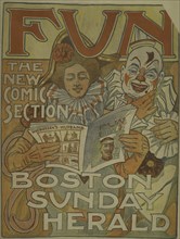 Fun the new comic section. Boston Sunday herald, c1893 - 1897.