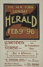 The New York Sunday herald. Feb. 9th '96, c1893 - 1897.