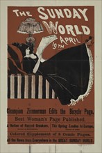 The Sunday world. April 9th. 1896, c1893 - 1897.